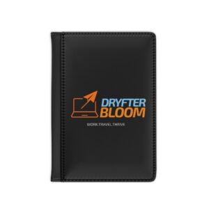 Travel Passport Cover - DRYFTER BLOOM - Work, Travel, Thrive