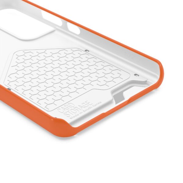 Inspirational Phone Case with Card Holder - Work.Travel.Thrive - Image 3