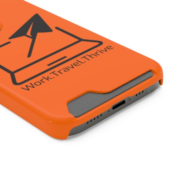 Inspirational Phone Case with Card Holder - Work.Travel.Thrive - Image 122