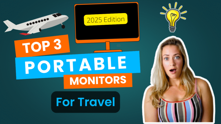 Top 3 Travel-Ready Portable Monitors of 2025
