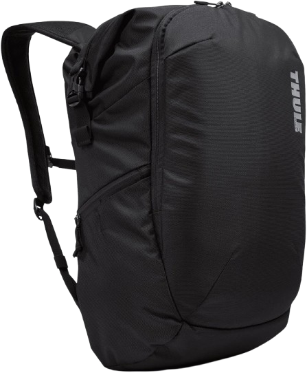 Thule Subterra Backpack 34L (black) — clean, structured travel pack
