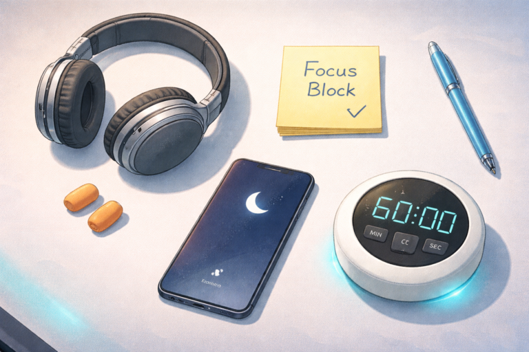 Unbreakable Focus: Deep Work Techniques for Noisy Environments (2026)
